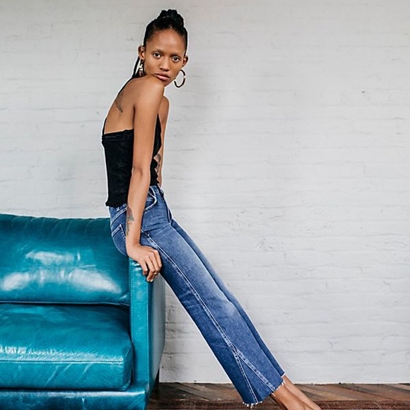 Free People Denim - FREE PEOPLE RITA Crop Flare Jean NWT